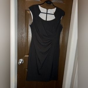 Calvin Klein Black Sleeveless Dress